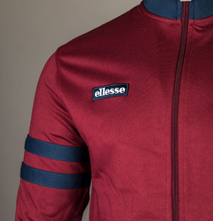 Ellesse Roma Track Top Burgundy