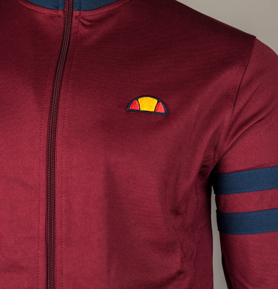 Ellesse Roma Track Top Burgundy