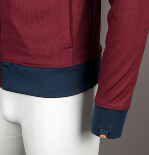 Ellesse Roma Track Top Burgundy