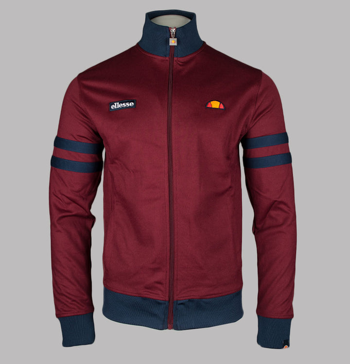 Ellesse Roma Track Top Burgundy