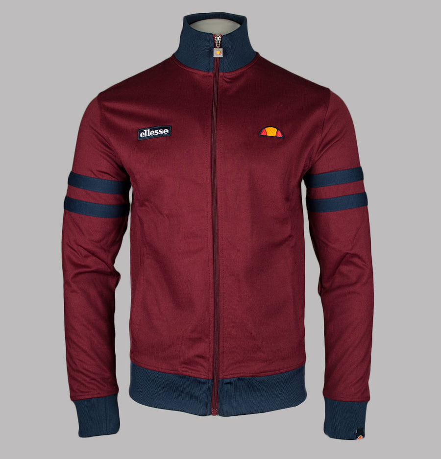 Ellesse Roma Track Top Burgundy