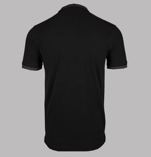 Ellesse Rooks Polo Shirt Black/Grey