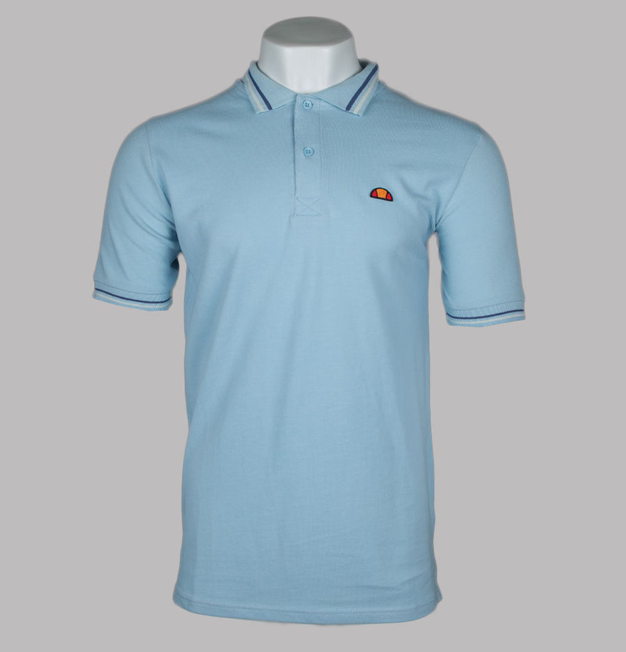 Ellesse Rooks Polo Shirt Light Blue