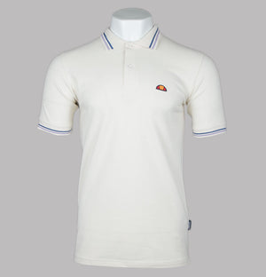 Ellesse Rooks Polo Shirt Off White