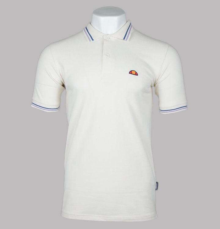 Ellesse Rooks Polo Shirt Off White