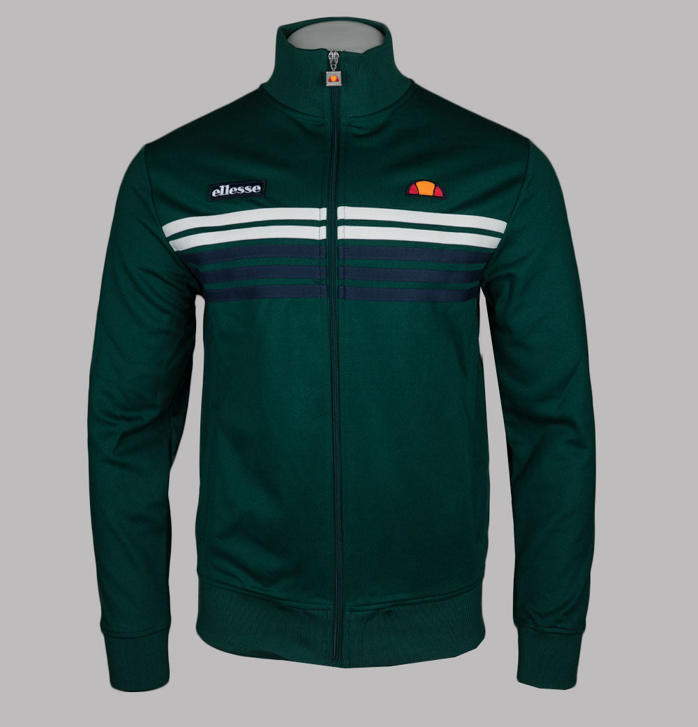 Ellesse Vicenza Tracksuit Top Dark Green – Bronx Clothing