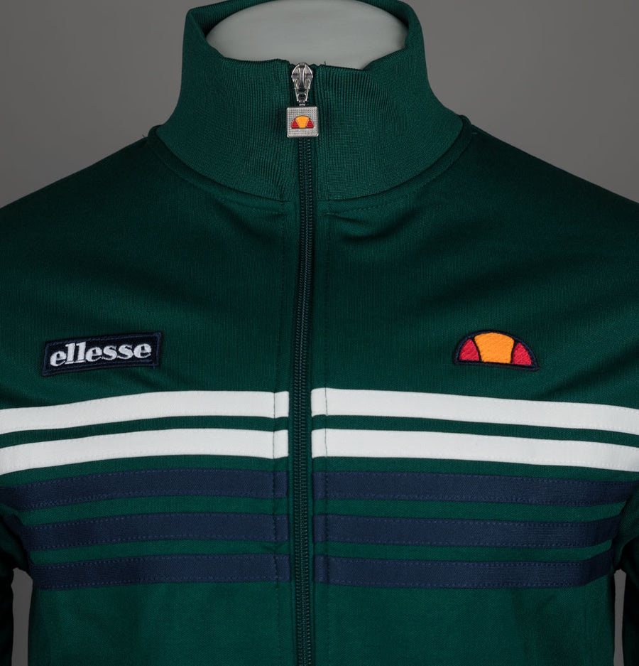 Ellesse Vicenza Tracksuit Top Dark Green