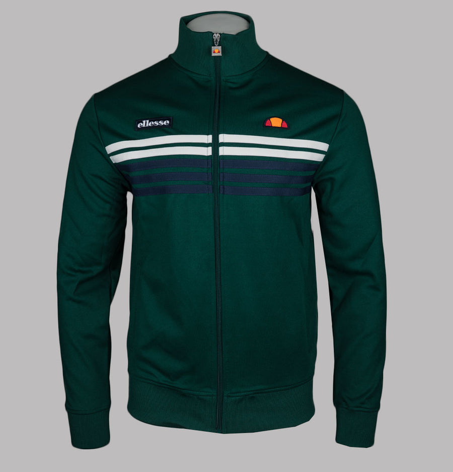 Ellesse Vicenza Tracksuit Top Dark Green