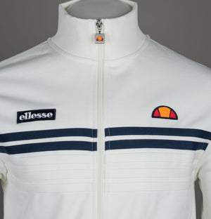 Ellesse Vicenza Tracksuit Top Off White