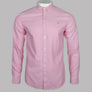 Farah Brewer Slim Fit Oxford Shirt Coral Pink