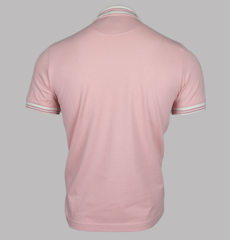 Farah Stanton Polo Shirt Mid Pink