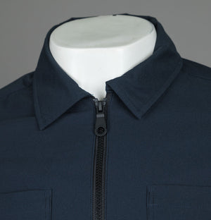 Farah Stenmark Zip Overshirt True Navy