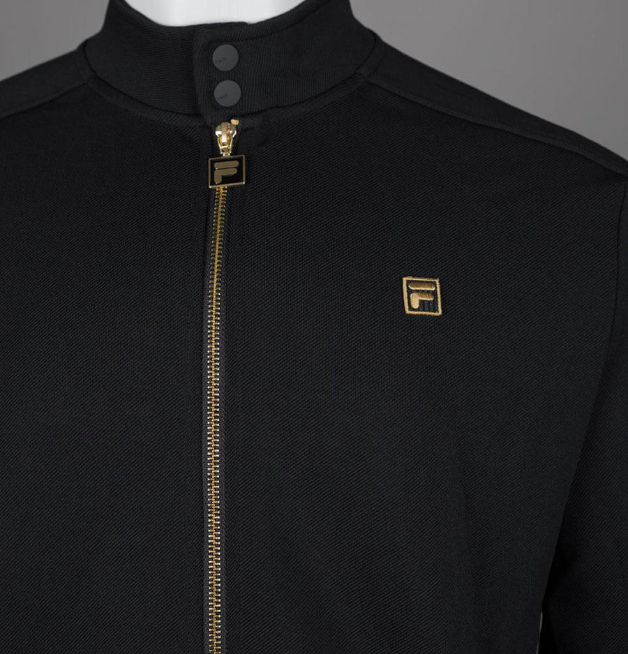 Fila Gold Davey Track Jacket Black