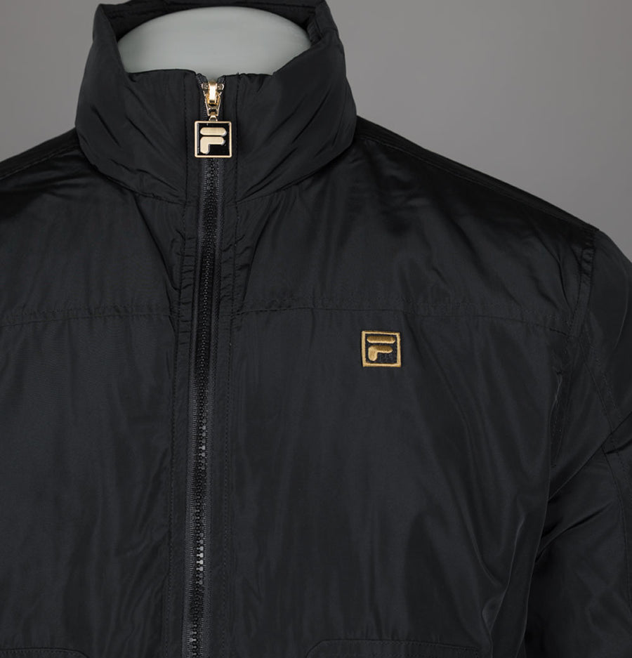 Fila Gold Etton Bomber Jacket Black