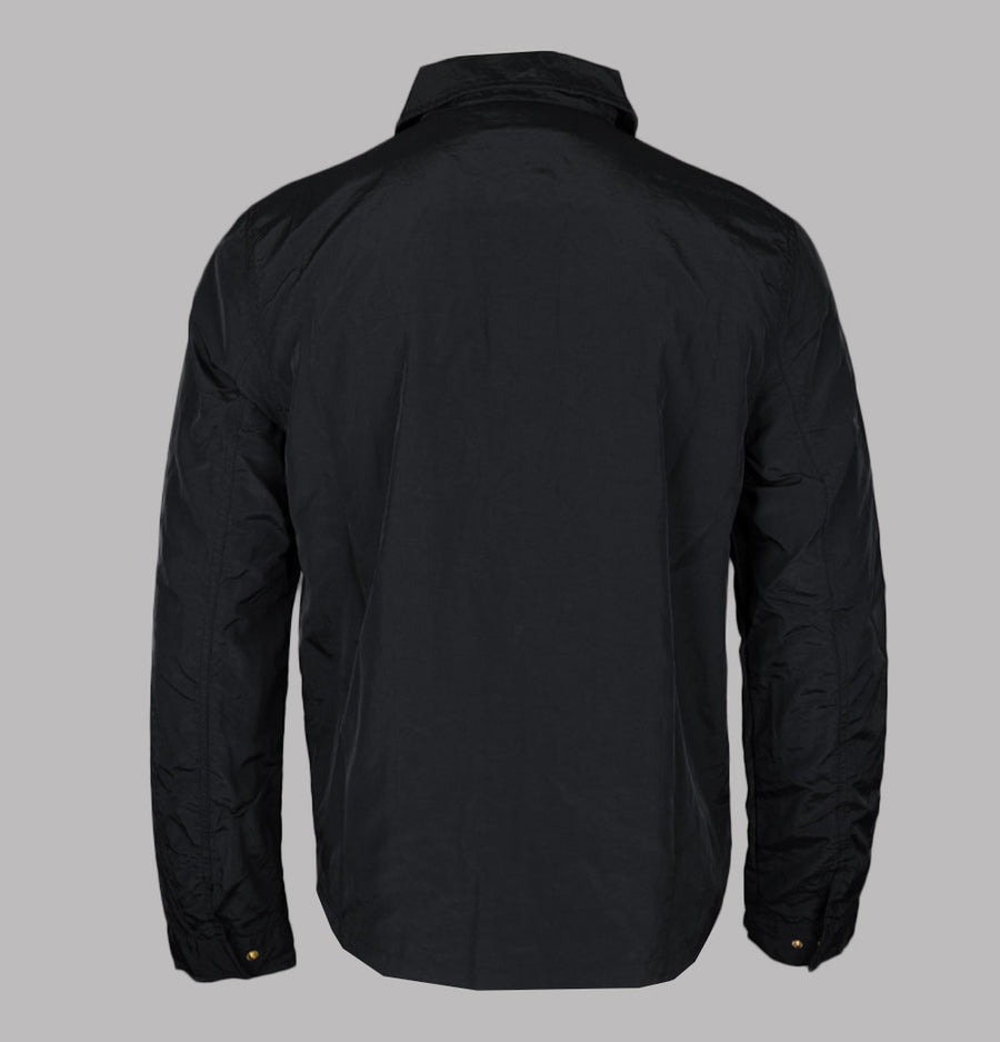 Fila Gold Kasa Zip Through Overshirt Black
