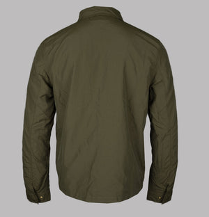 Fila Gold Kasa Zip Through Overshirt Dark Olive