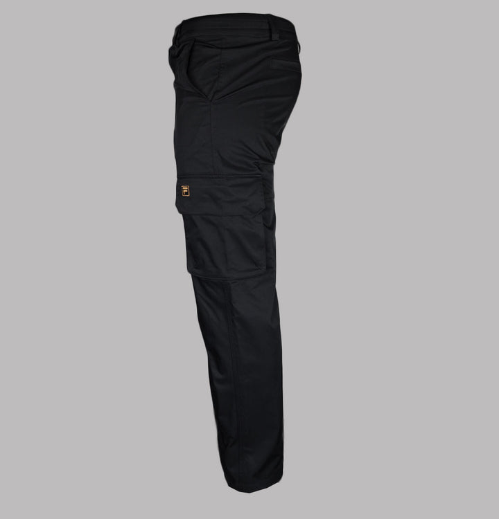 Fila Gold Oscar Cargo Pants Black