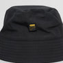 Fila Gold Reversible Monogram Bucket Hat Black