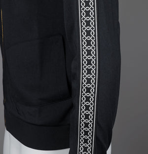 Fila Gold Roman Track Top Black