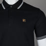Fila Gold Soren 2 Polo Shirt Black