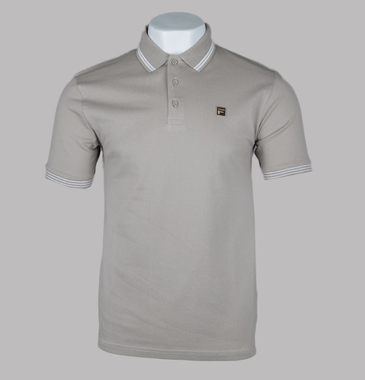 Fila Gold Soren 2 Polo Shirt Vintage Khaki