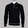 Fila Gold Sully LS Polo Shirt Black