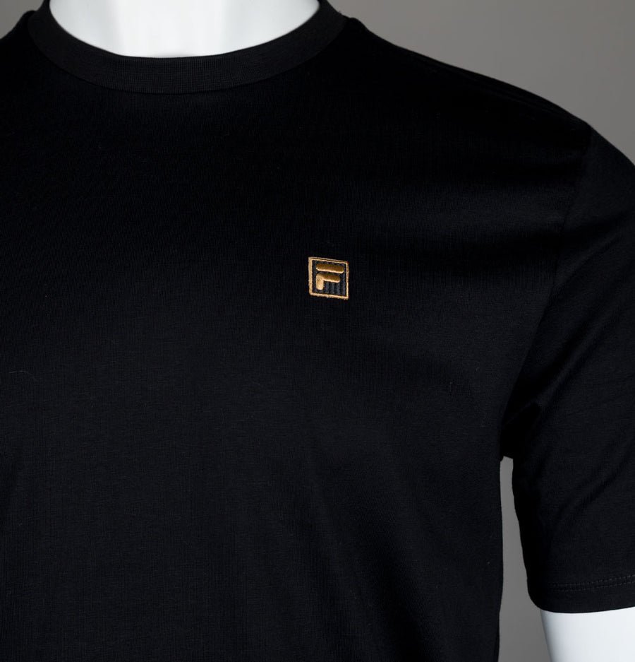 Fila Gold Yaxley 3 Premium T-Shirt Black