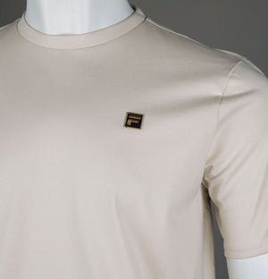 Fila Gold Yaxley Premium T-Shirt Whitecap Grey