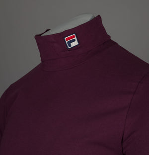 Fila Vintage 19th Roll Neck LS T-Shirt Fig