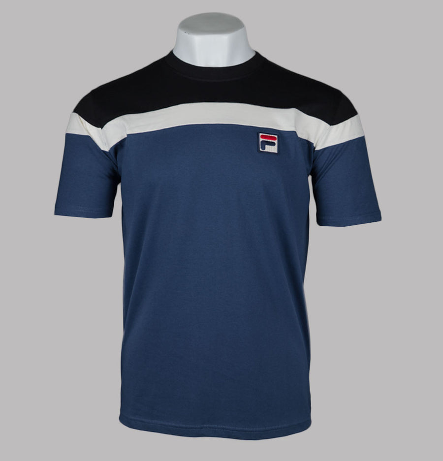 Fila Vintage Aiden T-Shirt Fila Navy/Black/Gardenia