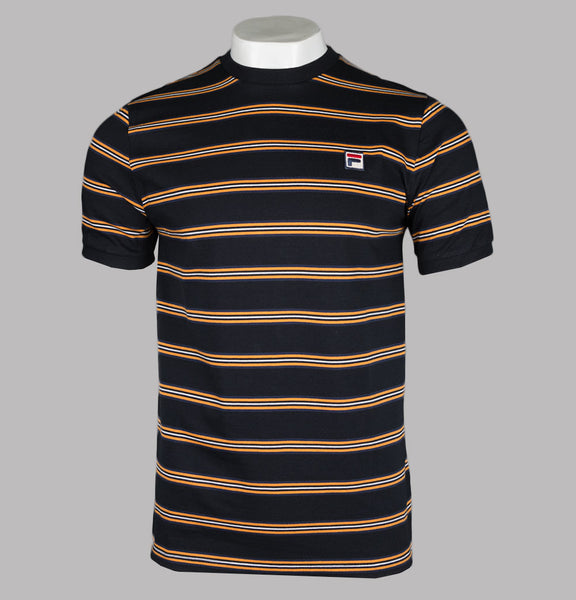 Fila Vintage Bruno Ringer T Shirt Black Yam Bronx Clothing