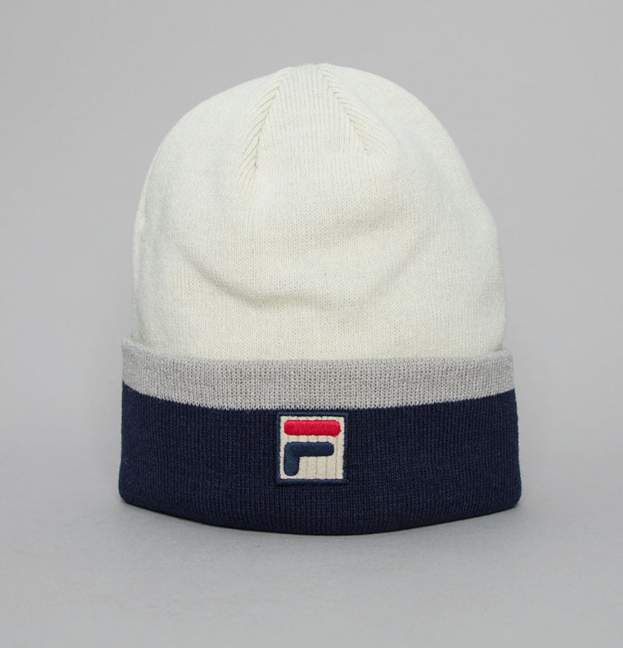 Fila Vintage Case Multi Tone Beanie Fila Navy