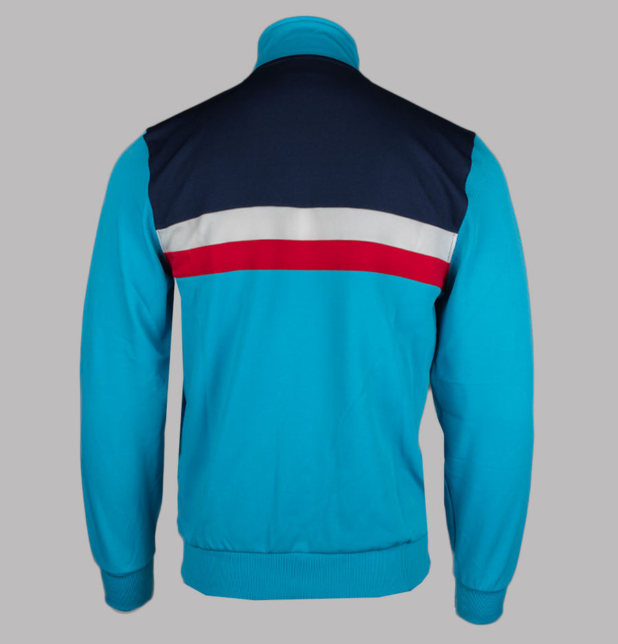 Fila Vintage Didier Colour Block Track Jacket Cyan Blue/Fila Navy/Fila Red/Gardenia