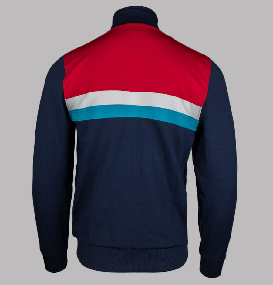 Fila Vintage Didier Colour Block Track Jacket Fila Navy/Fila Red/Gardenia/Cyan Blue