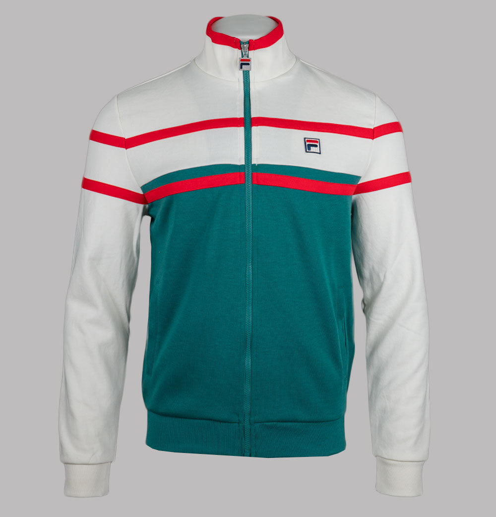 Fila Vintage Giovanni Contrast Panels Track Jacket Mediterranean/Garde