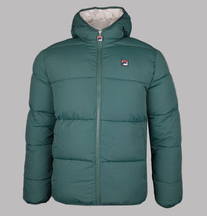 Fila padded jacket with cheap buckle fastening