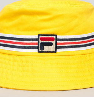 Fila Vintage JoJo Bucket Hat High Visability Yellow