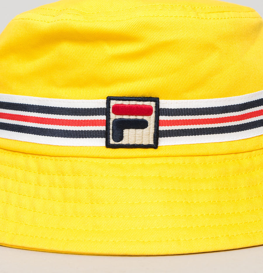 Fila Vintage JoJo Bucket Hat High Visability Yellow