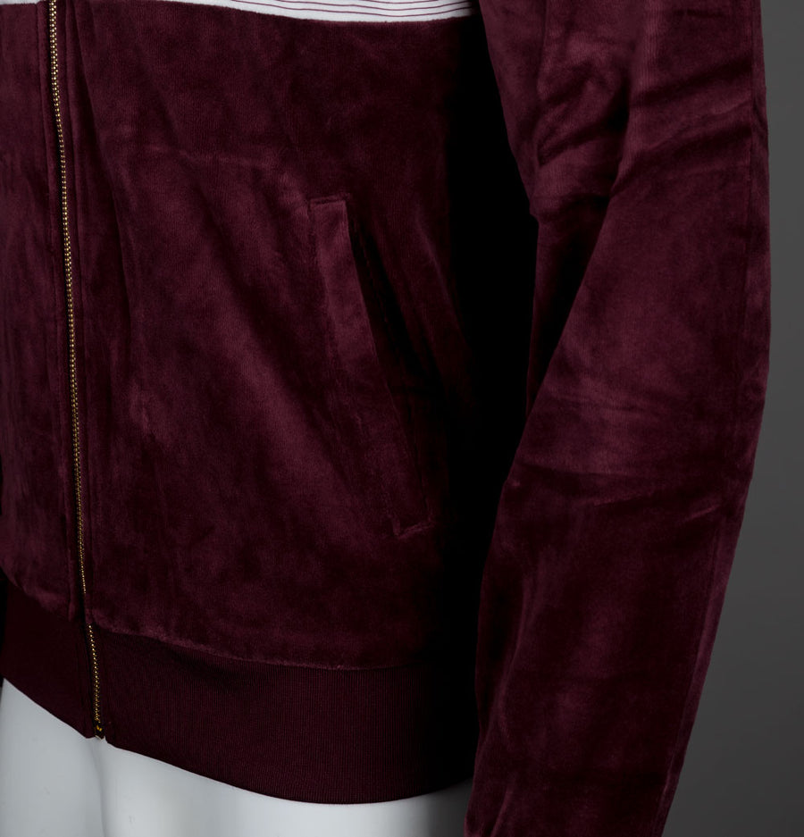 Fila Vintage Malakai Track Top Fig/Milky Blue/Gardenia