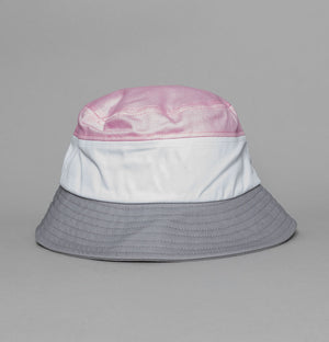 Fila Vintage Marco Tri Colour Bucket Hat Fila Pink/White/High Rise Grey