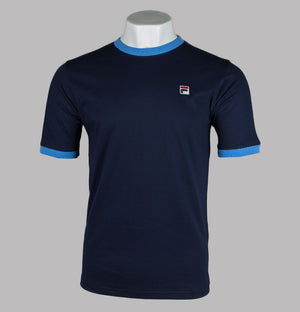 Fila Vintage Marconi Ringer T-Shirt Fila Navy/Regatta Blue