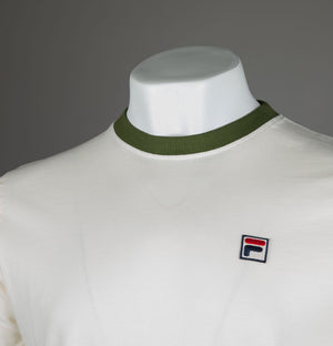 Fila Vintage Marconi Ringer T-Shirt Gardenia/Chive