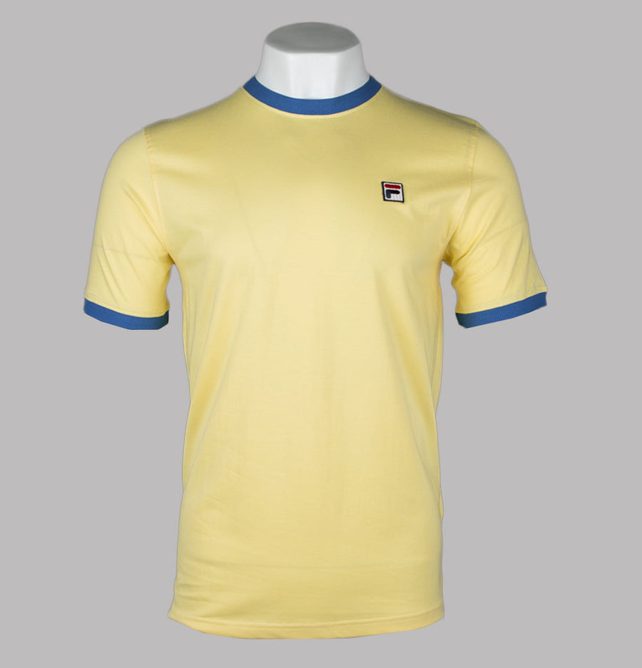 Fila Vintage Marconi Ringer T-Shirt Popcorn/Turkish Sea