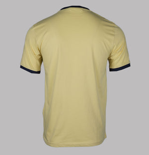 Fila Vintage Marconi Ringer T-Shirt Raffia/Fila Navy