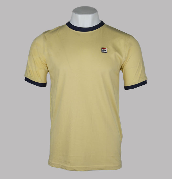 Fila Vintage Marconi Ringer T-Shirt Raffia/Fila Navy