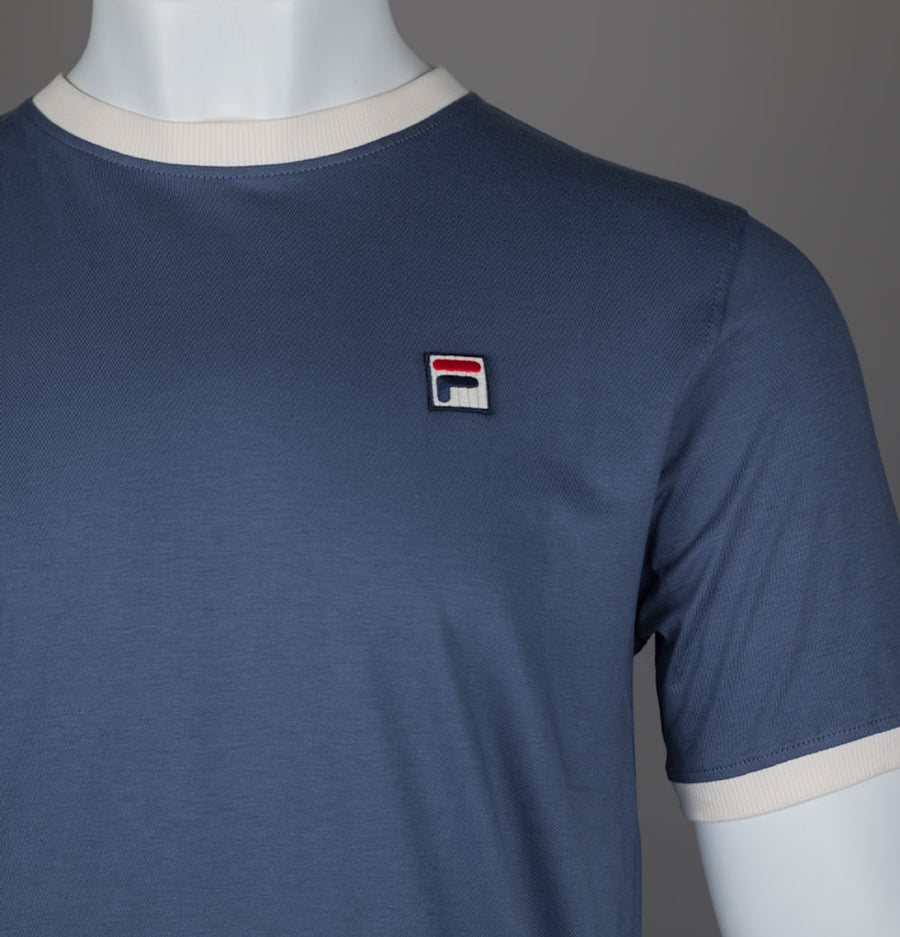 Fila Vintage Marconi Ringer T-Shirt Vintage Indigo/Gardenia