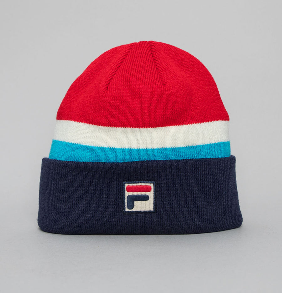 Fila Vintage Mase Fine Knit Beanie Fila Navy