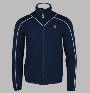 Fila Vintage Noble Piping Track Top Fila Navy/White