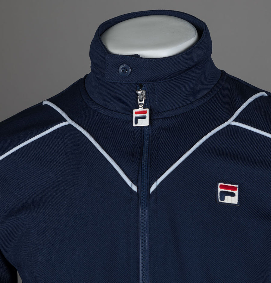 Fila Vintage Noble Piping Track Top Fila Navy/White