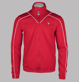 Fila Vintage Noble Piping Track Top Fila Red/White